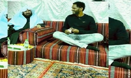 American national accepts Islam at the hands Sheikh Al-Sudais(Video)