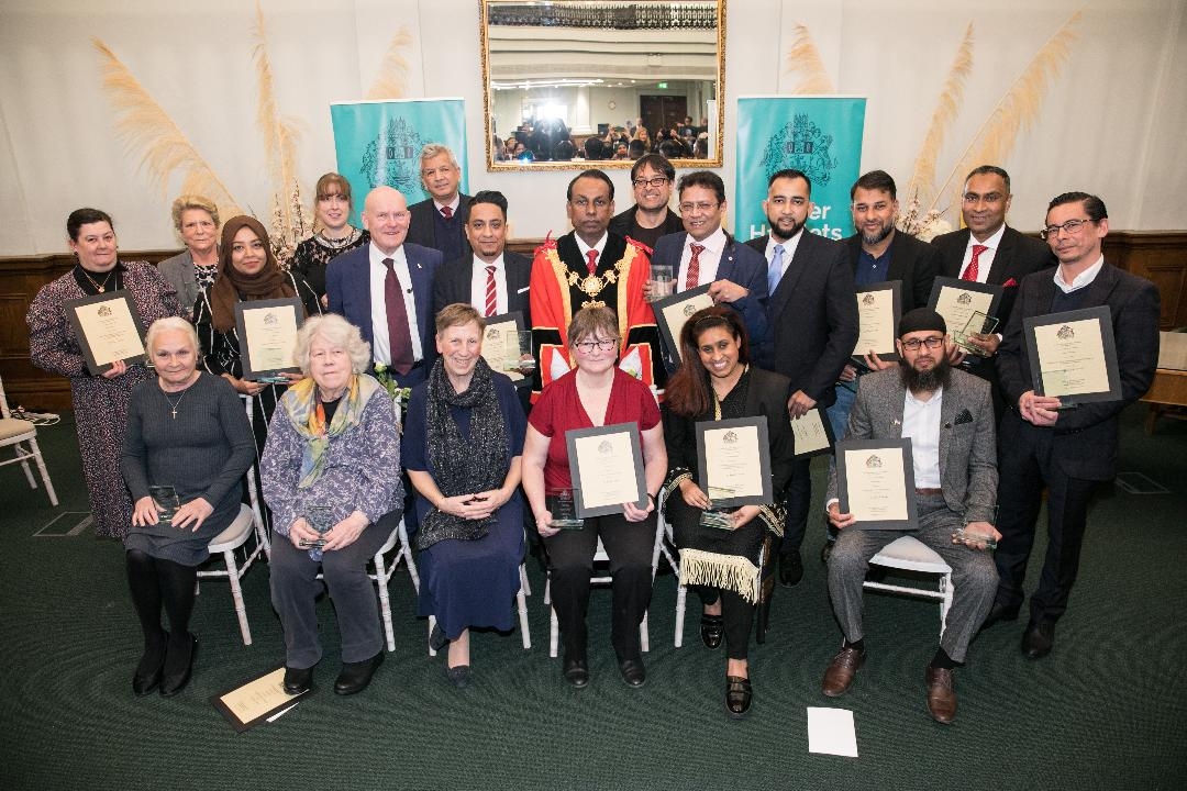 Tower Hamlets Civic Awards say thank you to 18 community champions
