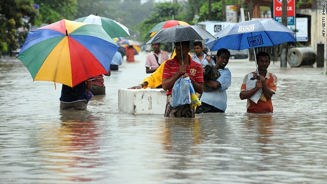 36 people die in flood-hit areas