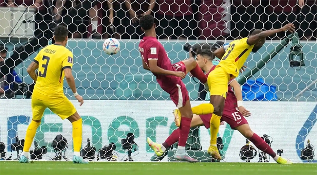 Hosts Qatar lose 2-0 against Ecuador in World Cup opener